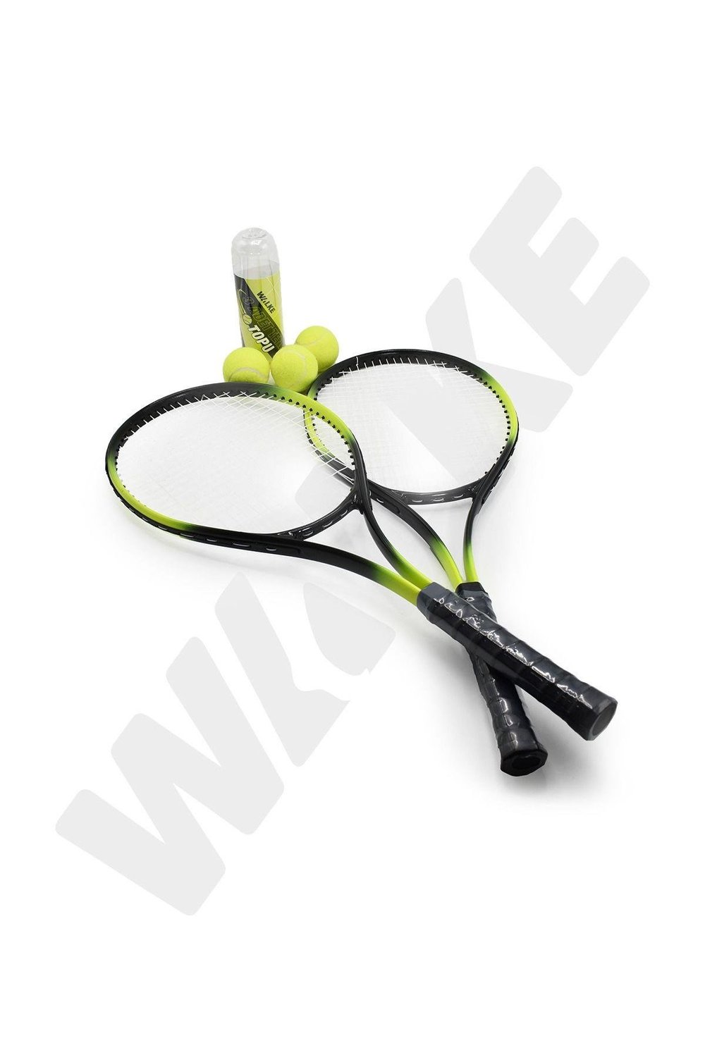 Walke 2 Adet 27 İnç Yetişkin Tenis Raketi + 1 Adet Tenis Çantası + 3 Adet Maç Topu