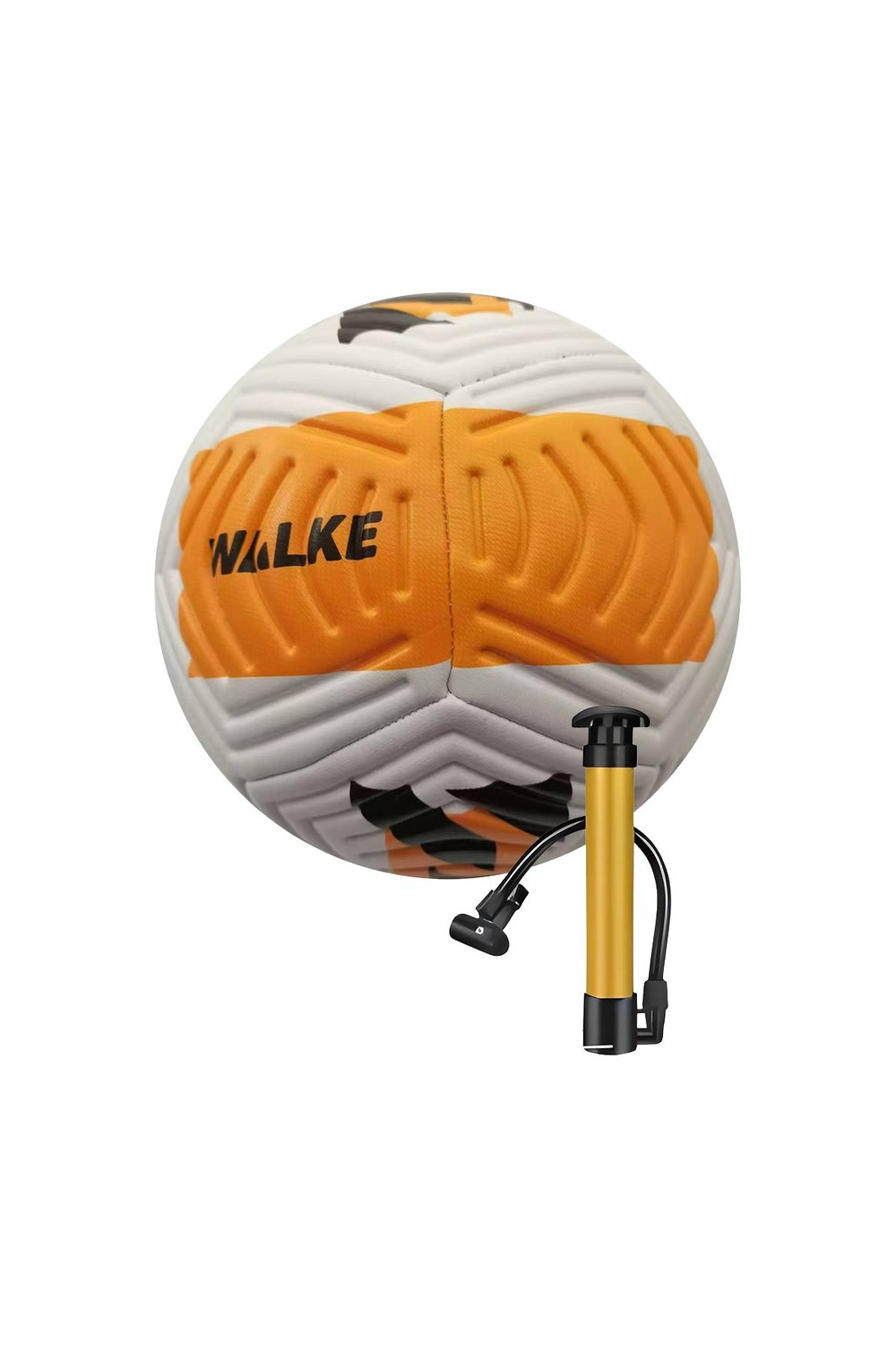 Walke 5 Numara Futbol Topu Pompa Hediyeli Turuncu