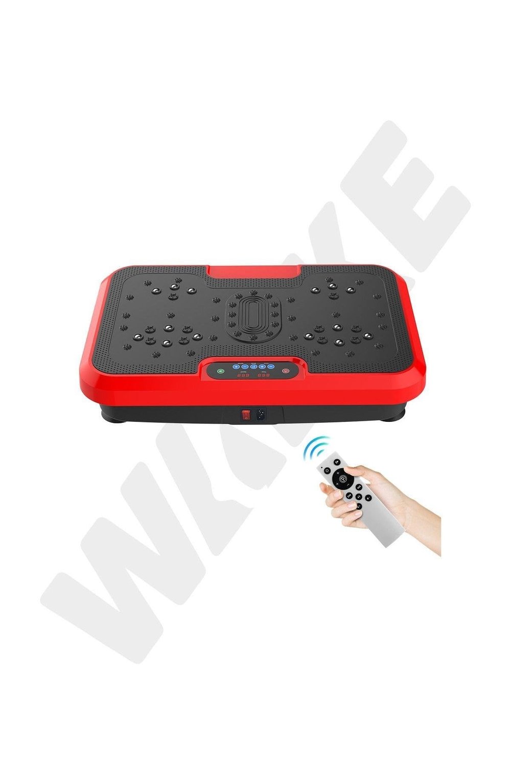 Walke Elite Plates Titreşimli Egzersiz Aleti WXA702 Kırmızı Renk ile Kol Bacak Karın Egzersizi İçin