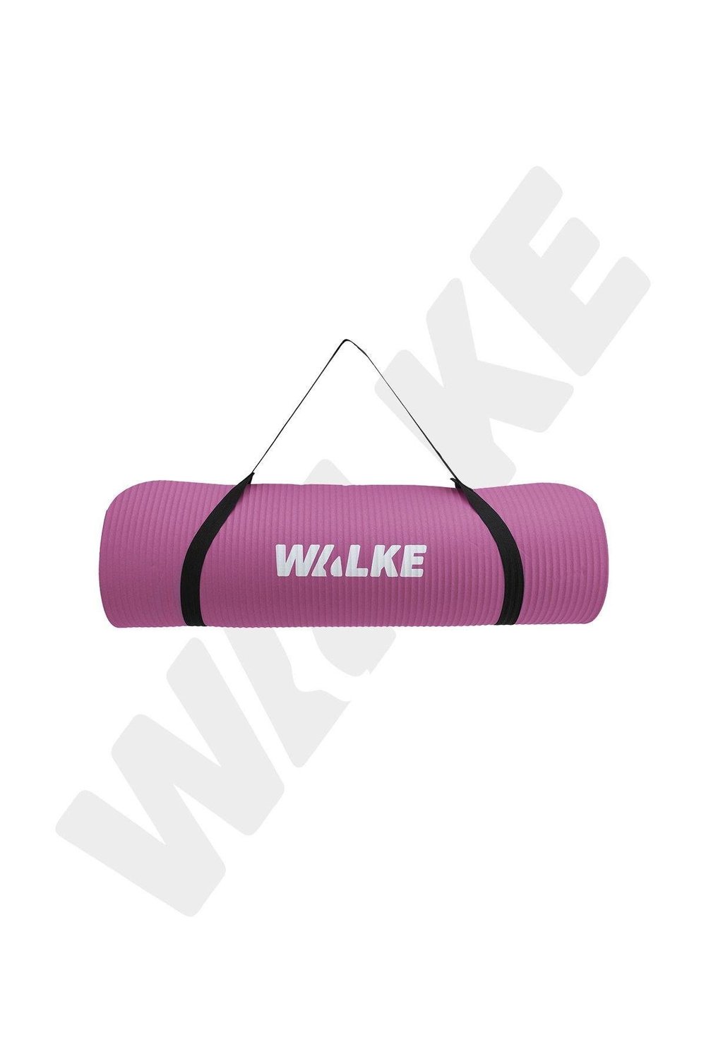 Walke Premium 10 mm Kalınlıkta Taşıma Askılı Pilates Minderi Pembe Yoga Matı