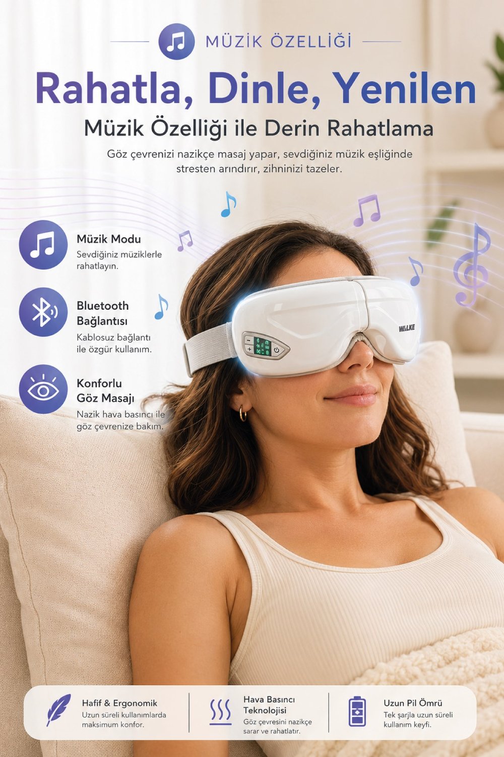 WALKE Premium Göz  Masaj Aleti G-01