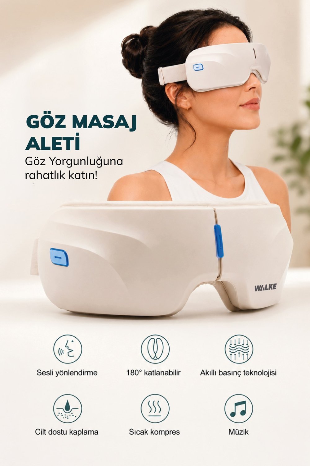 WALKE Premium Göz  Masaj Aleti G-02