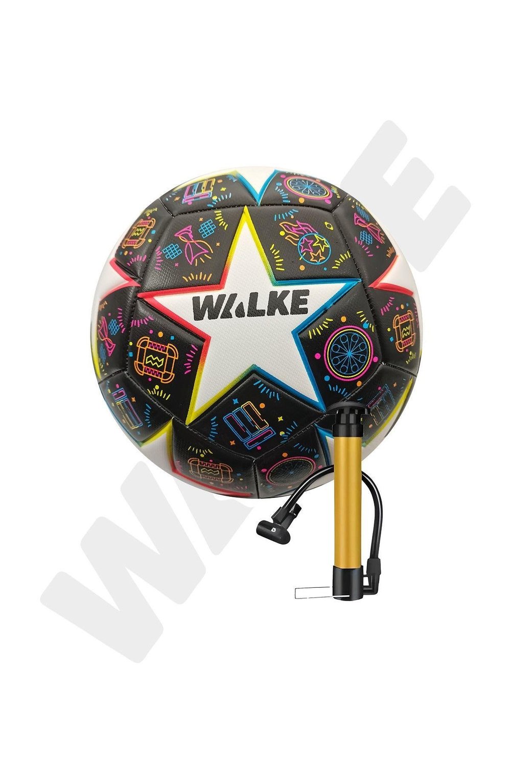 Walke Premium Şampiyonlar Ligi Temalı 5 Numara Futbol Topu Pompa Hediyeli