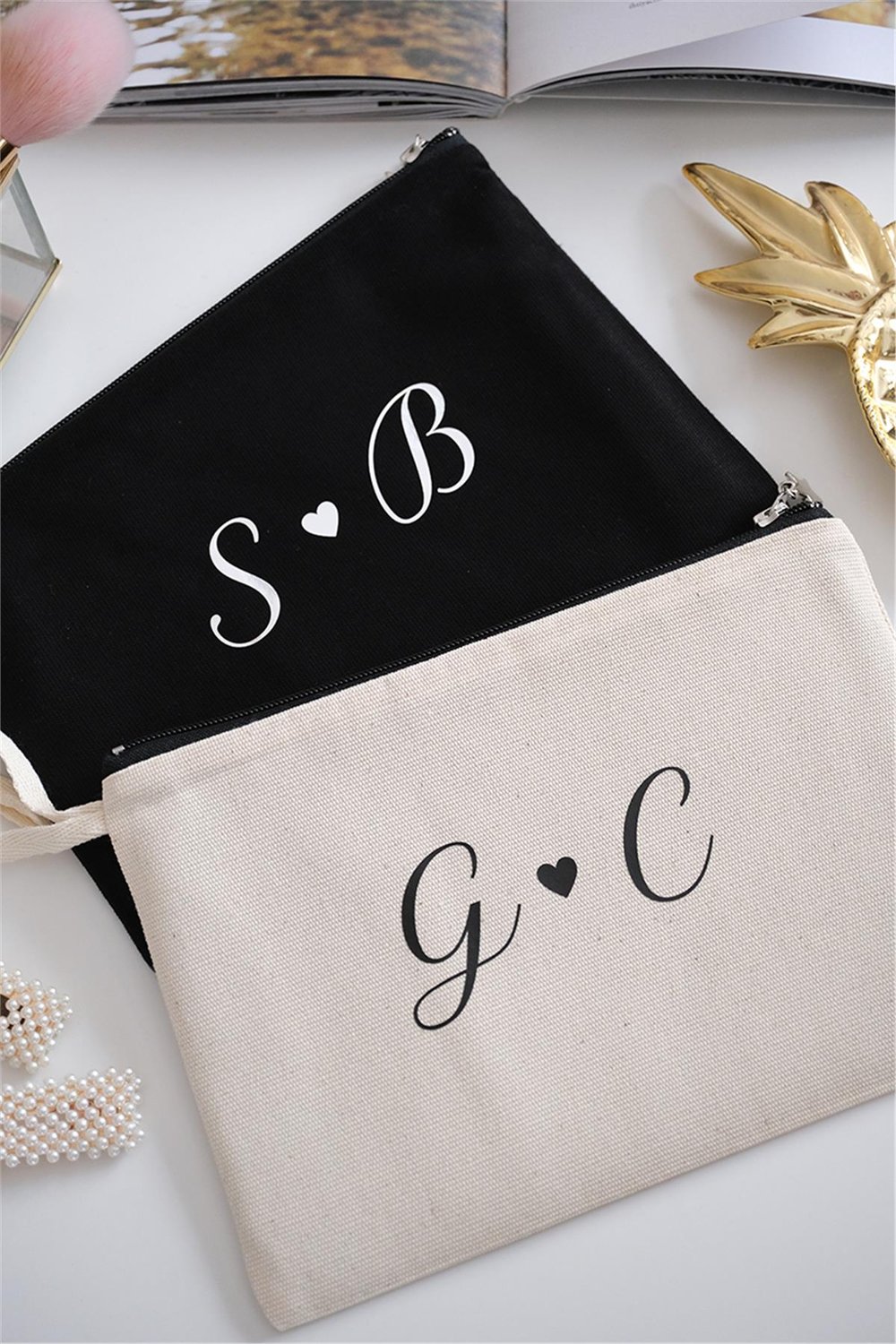 Kişiye Özel Ham Renk Clutch Çanta