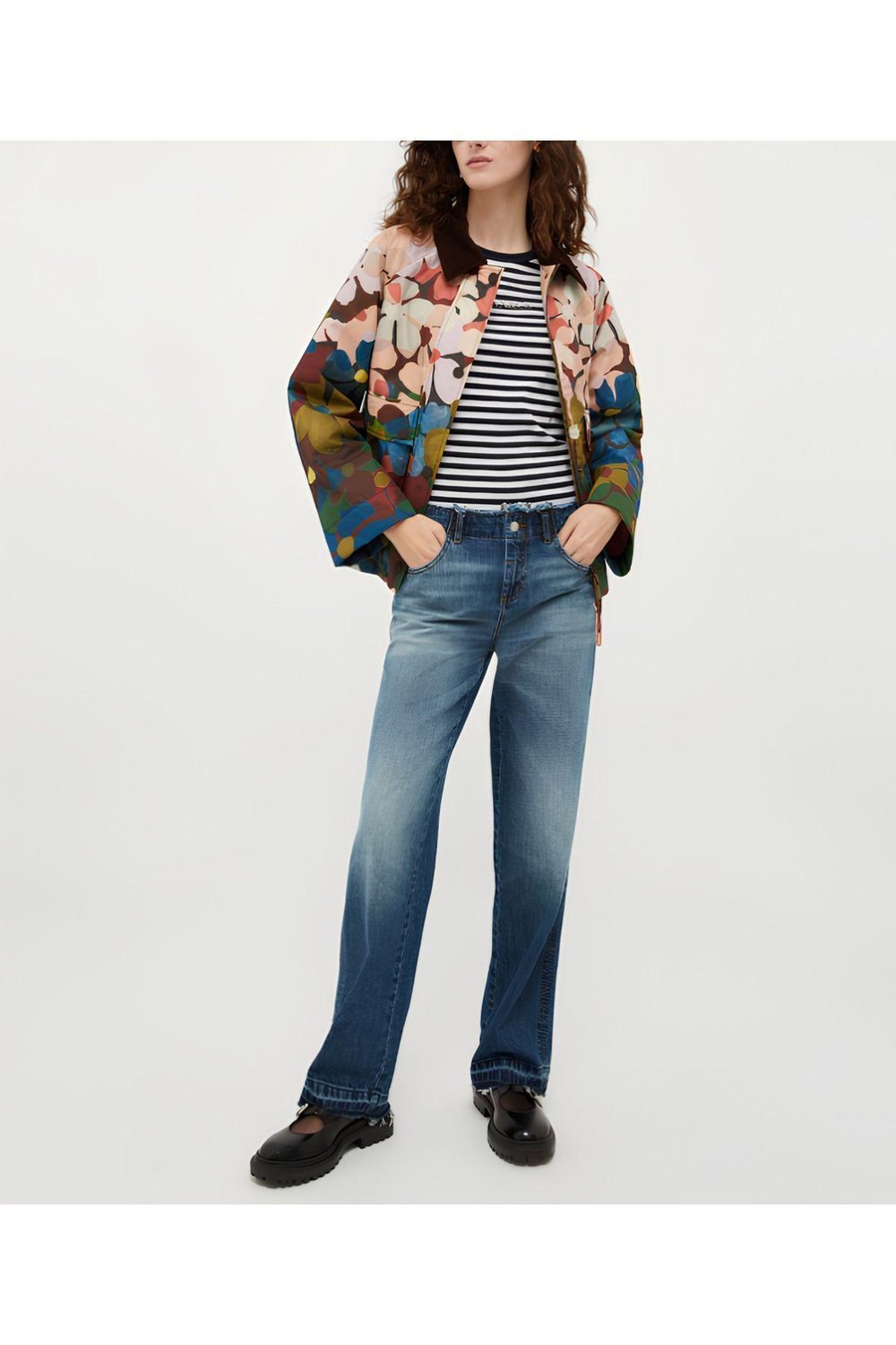 Kadın Straight Jean Kot Pantolon