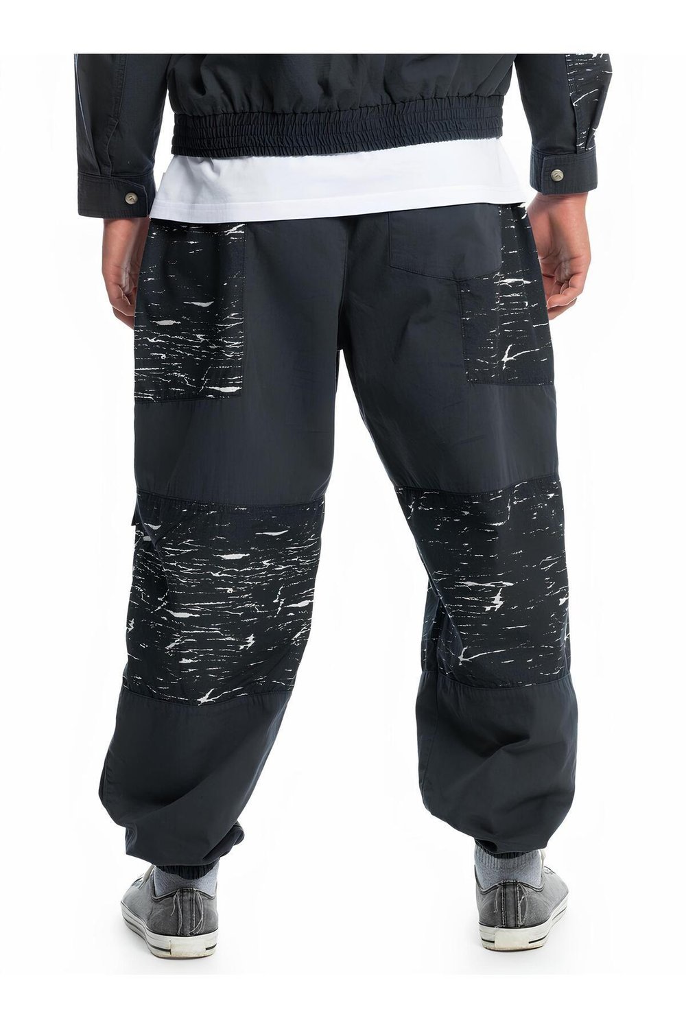 Unisex Jogger Bol Siyah Pantolon