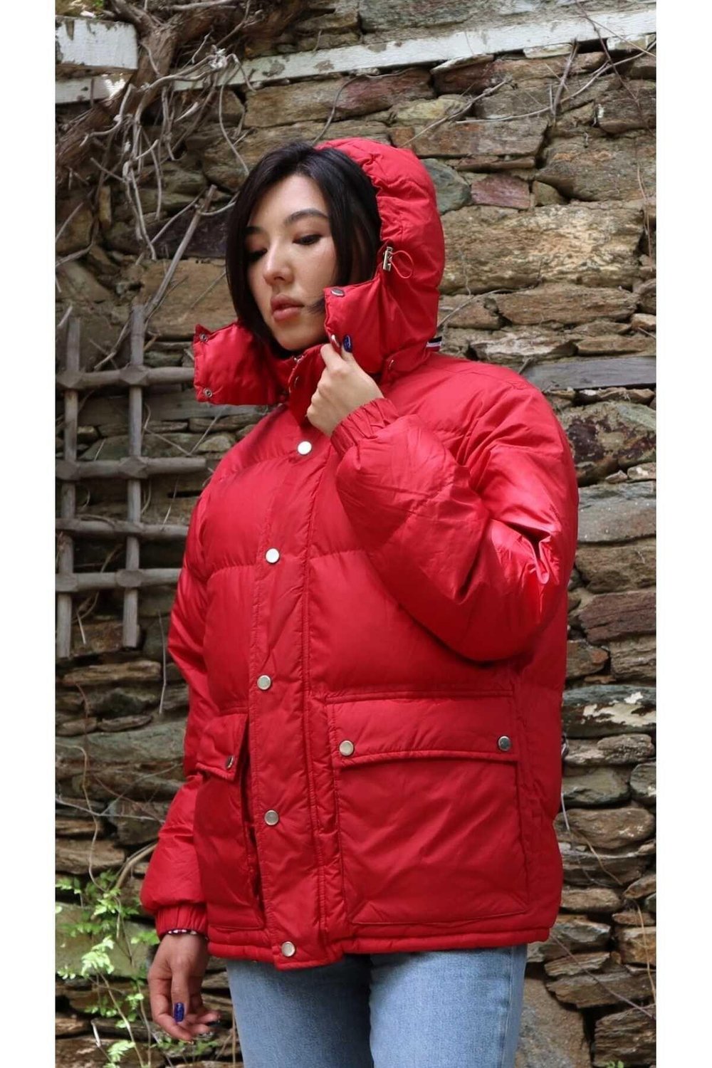 Unisex Kışlık Şişme Mont