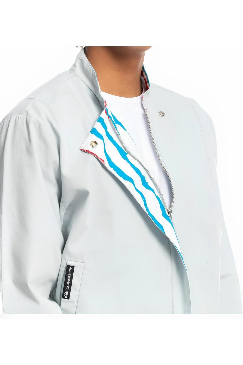 Yazlık Gri Vintage Unisex Crop Ceket