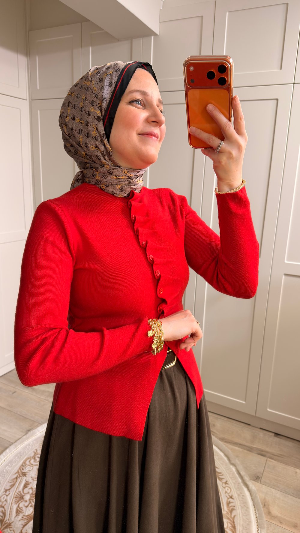Dalgalı Triko Kazak