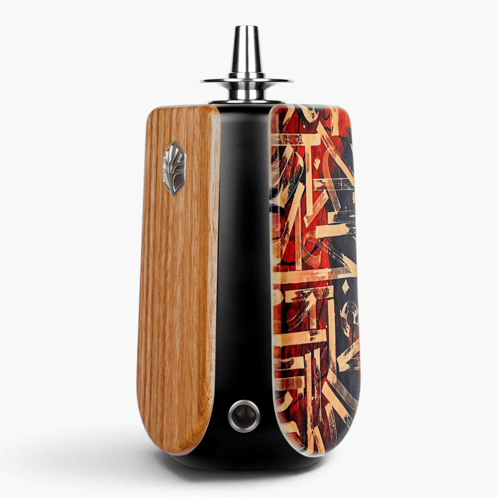MR.WOOD Prisma Black Zebrano Sun Canvas