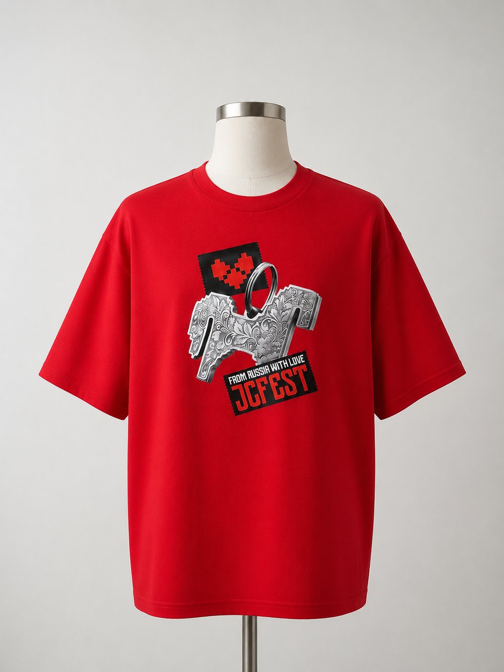 JC FEST 2026 Limited Edition Tişört – From Russia With Love (Red)