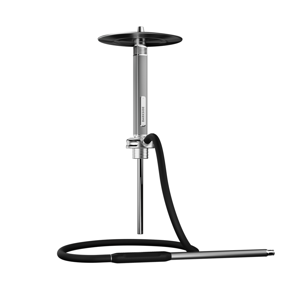 DarkSide Ultima Grey Steel Nargile Takımı