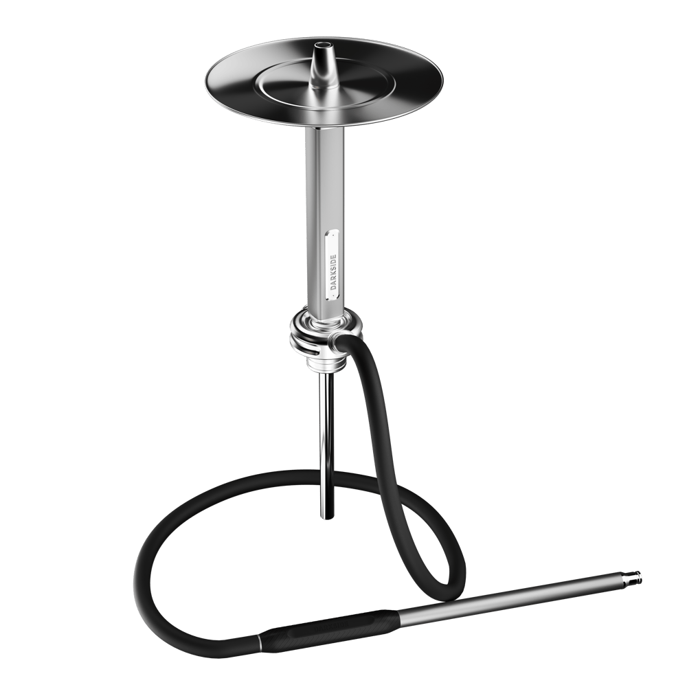 DarkSide Ultima Grey Steel Nargile Takımı