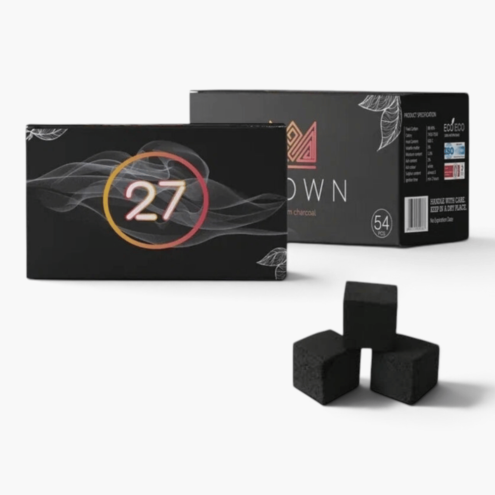 Crown 27 mm Nargile Kömürü - Crown