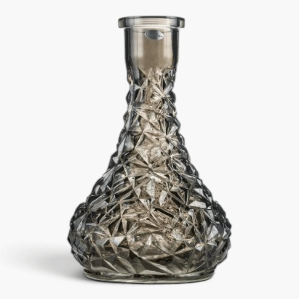 Vessel Crystal Drops Smoke Kristal Nargile Şişesi – Füme - Vessel Glass