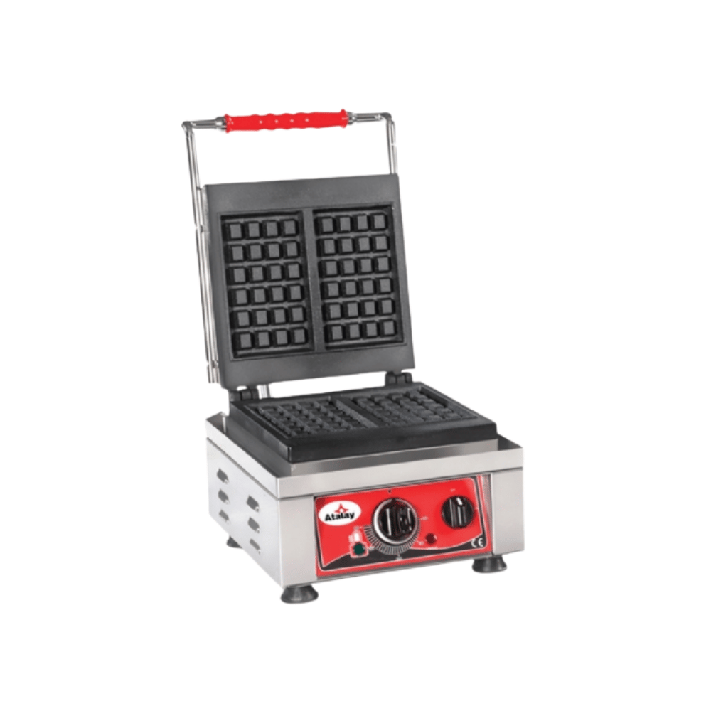 Atalay AWM-2401 Elektrikli Waffle Makinesi | Kare 8x16x1,5 | 230 V