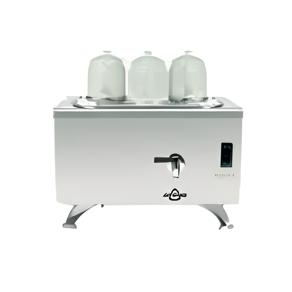 Ateşe EAE3 Efes Analog Elektrikli 3 Demlikli Çay Makinesi İnoks
