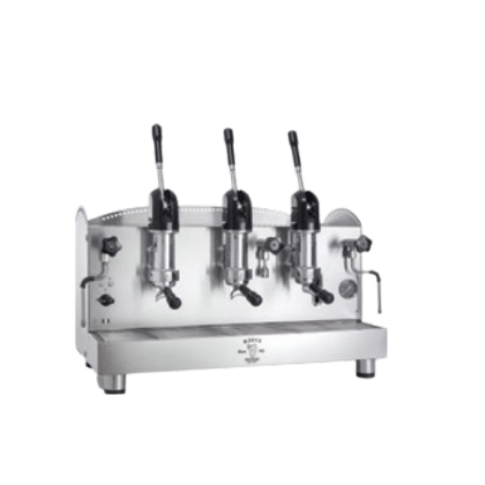 Bezzera B2013 AL-3GR Pistonlu Espresso Kahve Makinesi – 3 Gruplu Tall Cup Versiyon