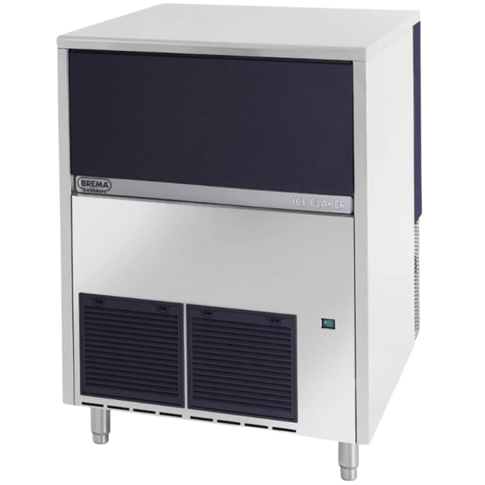 Brema GB 1540 A HC – 175 kg/Gün Kar Buz Makinesi | Yüksek Depo Kapasiteli Endüstriyel Kar Buz Üretimi