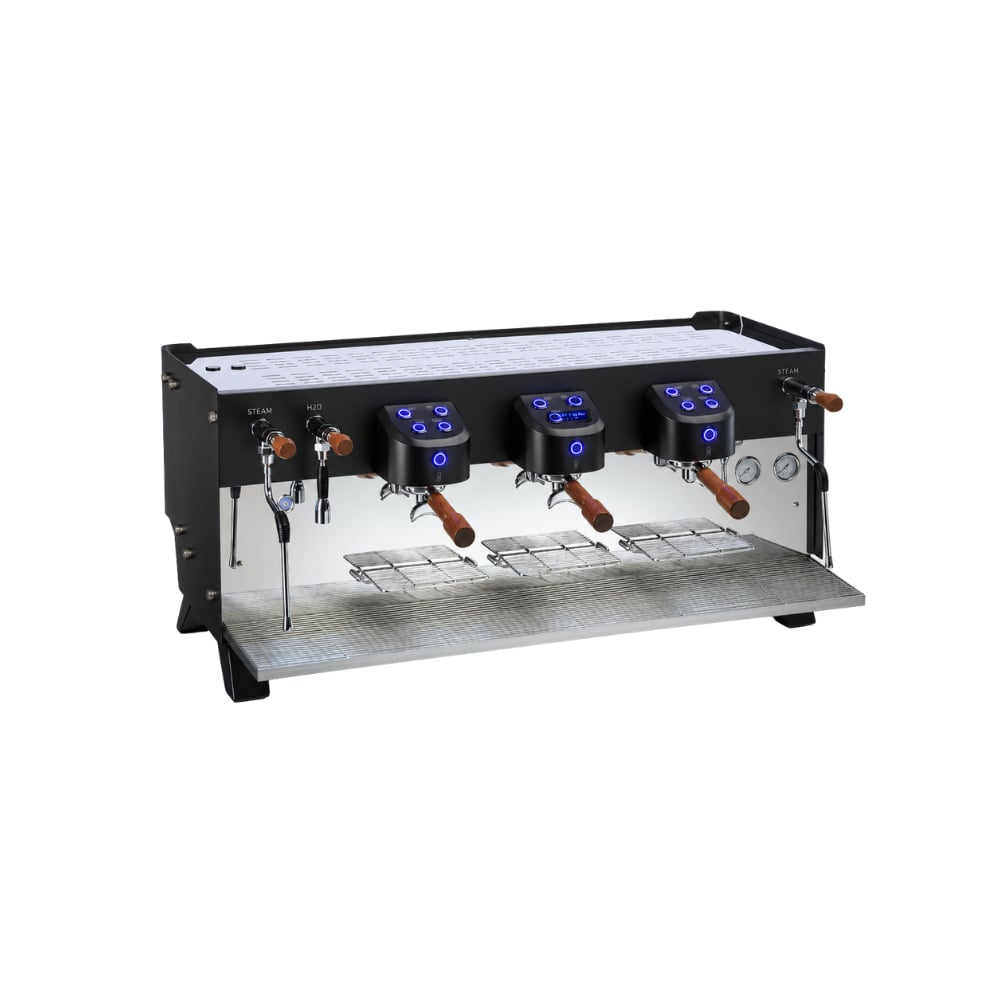 Carimali Glow 3 Gruplu High Siyah Yarı Otomatik Espresso Makinesi