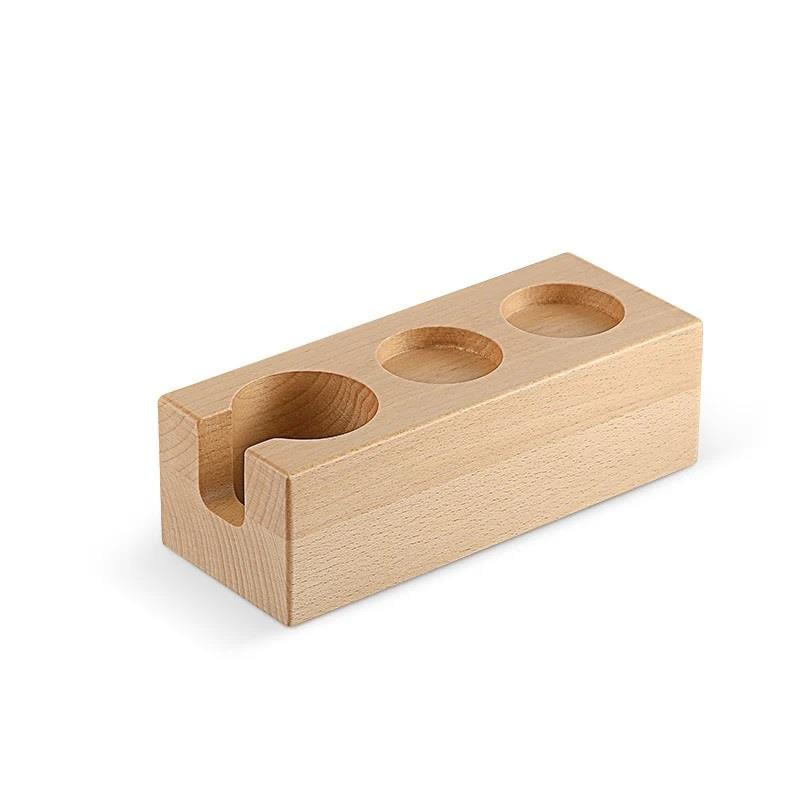 CTSW-01 Coffee Tamping Stand Wood | Ahşap Kahve Sıkıştırma Standı