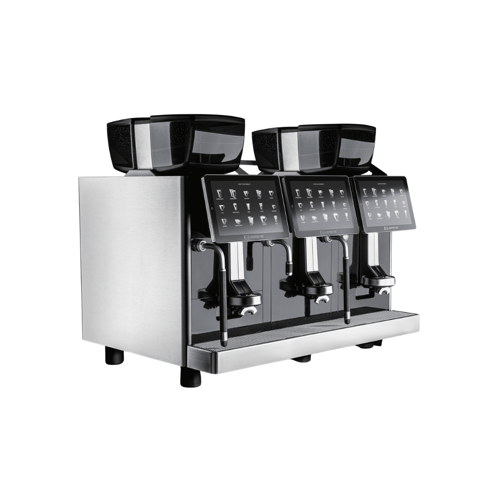 Eversys Enigma Classic E6'S – 3 Gruplu Süper Otomatik Espresso Makinesi (Buhar Çubuğu + Sıcak Su Musluğu)