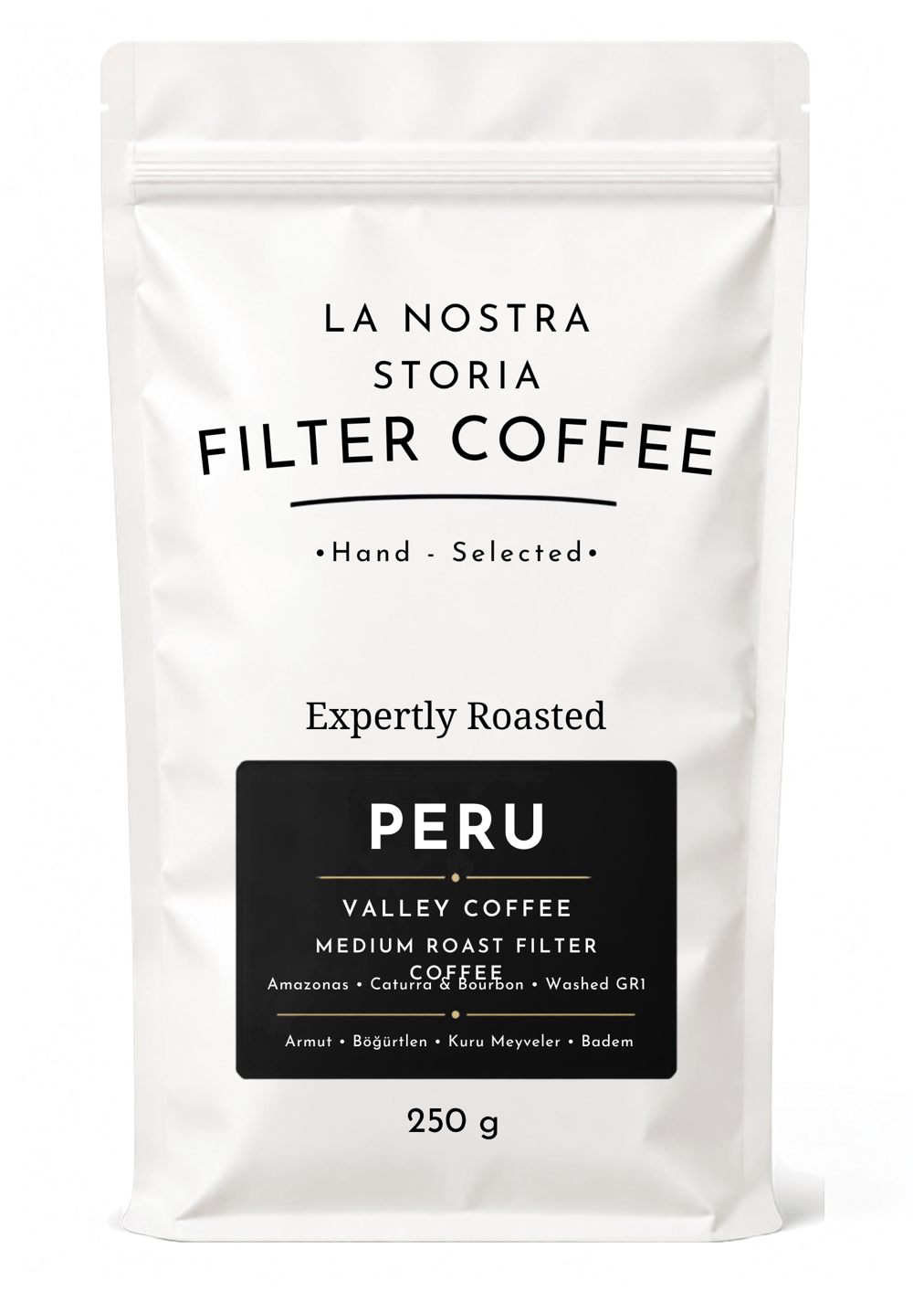 La Nostra Storia Coffee Peru Valley Coffee Medium Roast Filtre Kahve 250 g