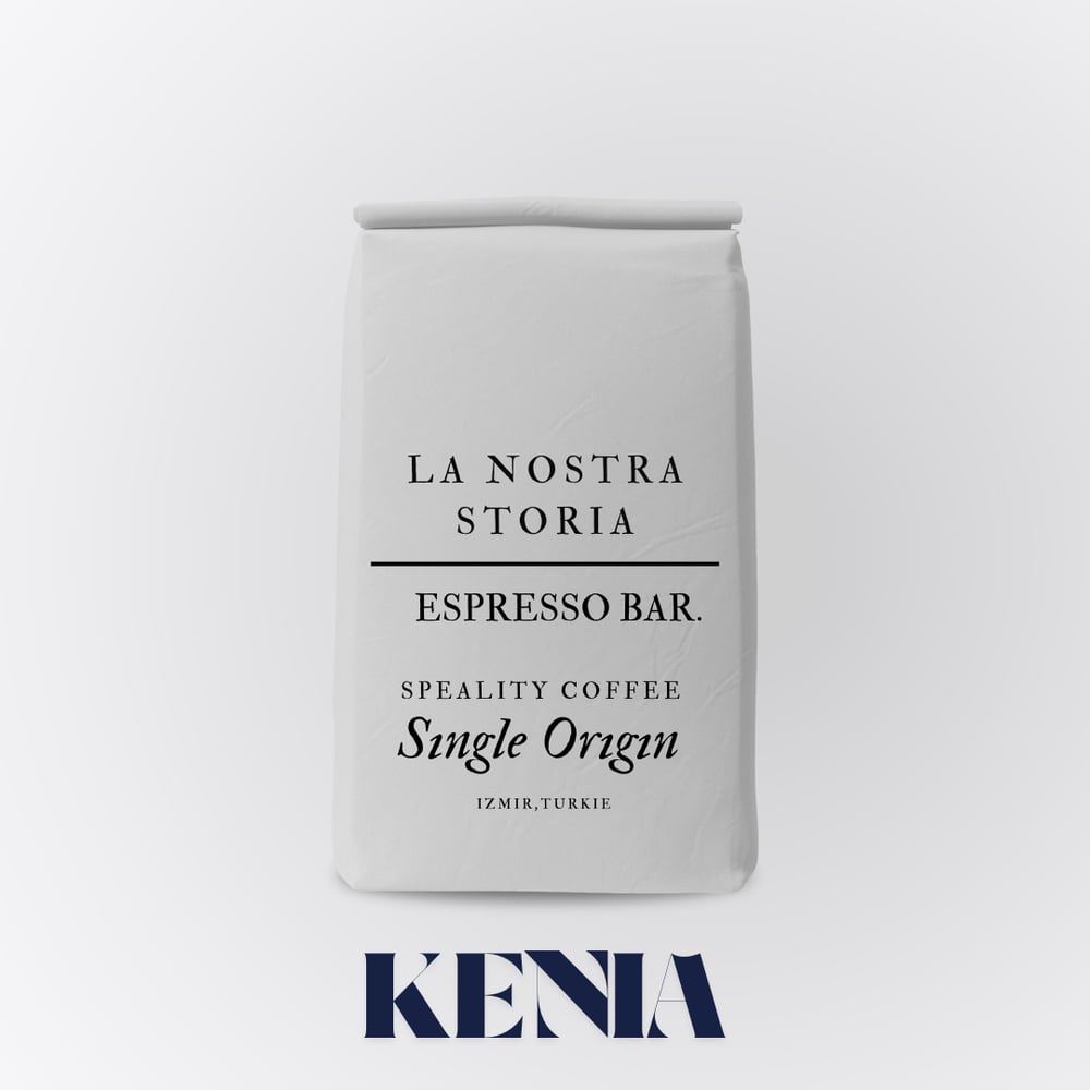 La Nostra Storia Espresso Bar - Kenya AA Plus Mount Kenia Selection Medium-Light Kavrum Espresso Çekirdeği 250 gr