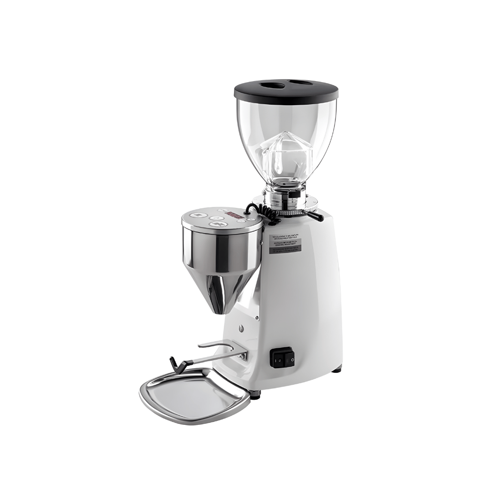 Mazzer Mini Electronic A Beyaz Espresso Değirmeni 