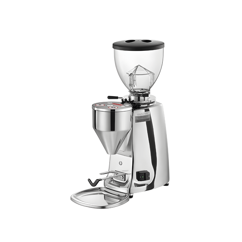 Mazzer Mini Electronic A Parlak Alüminyum Espresso Değirmeni 