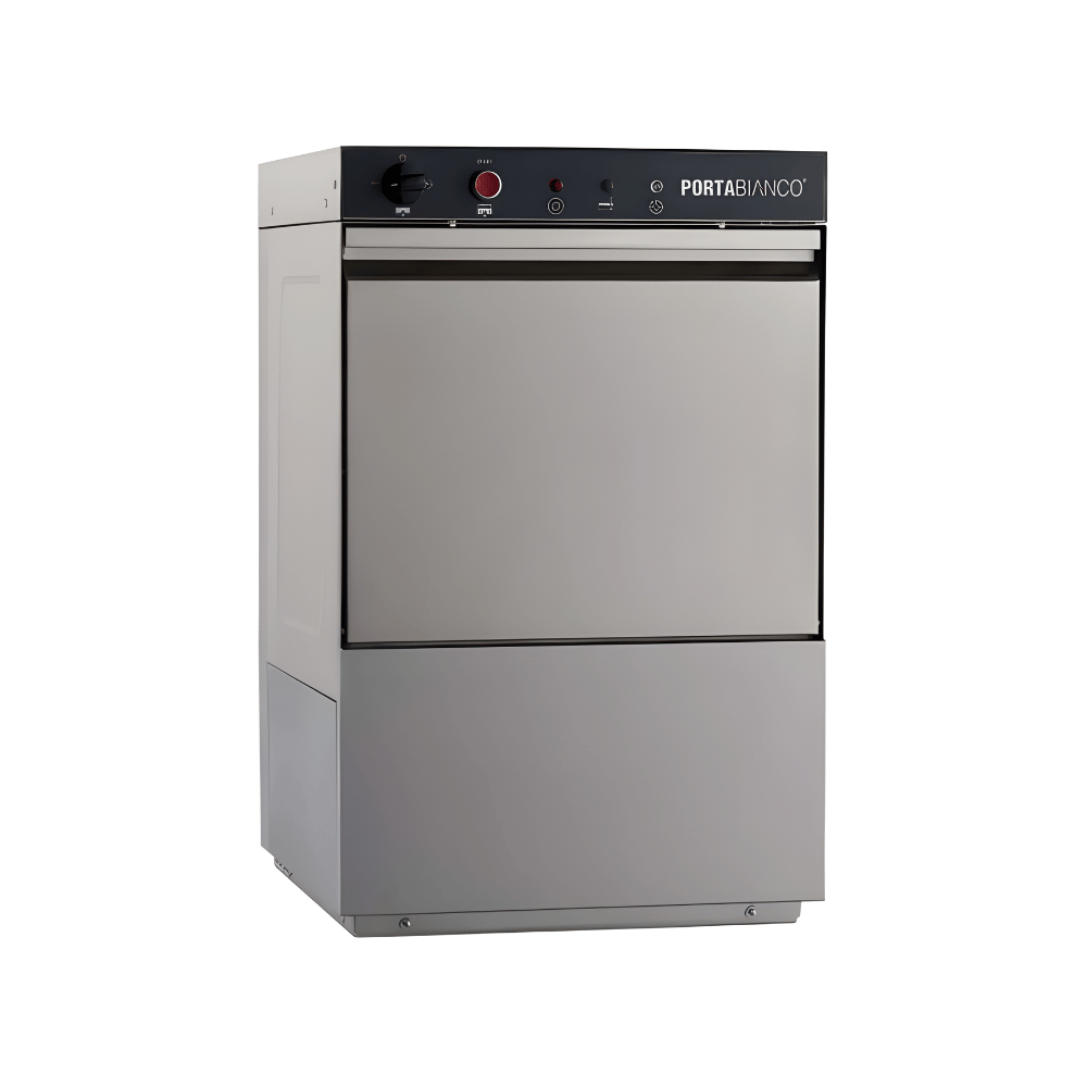 Portabianco PBW 350 M Bardak Yıkama Makinesi (Glasswasher) – 3 Programlı, Paslanmaz Gövdeli