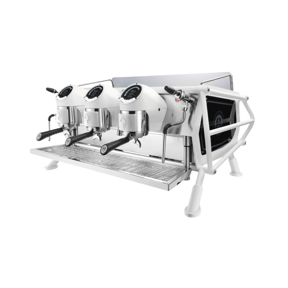 Sanremo Cafe Racer Custom Full White, 2 Gr. Otomatik Dozaj Ayarlı Multiboiler Espresso Kahve Makinesi