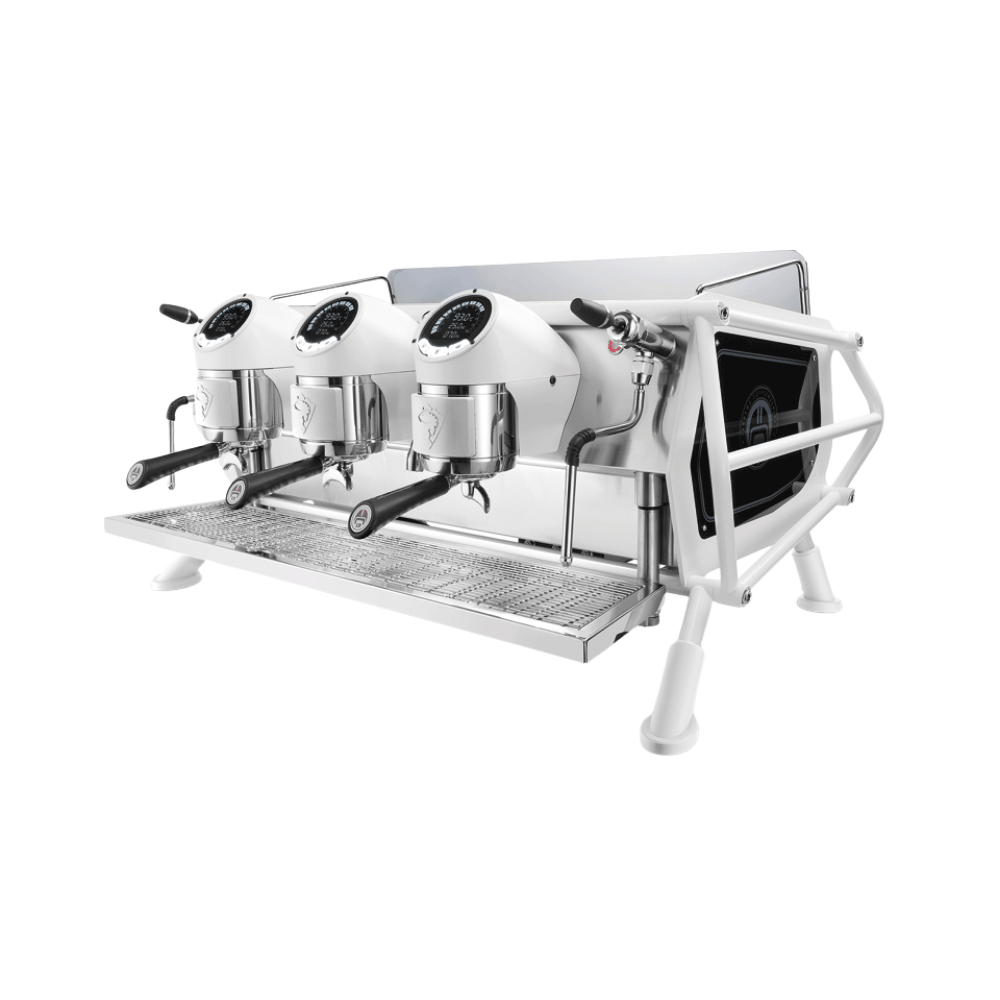 Sanremo Cafe Racer Custom Full White, 3 Gr. Otomatik Dozaj Ayarlı Multiboiler Espresso Kahve Makinesi