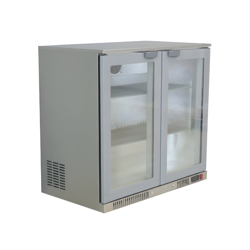 Senox SBCS-250 Soğutucu | Kilitli Cam Kapak | LED Aydınlatmalı | Fanlı Sistem