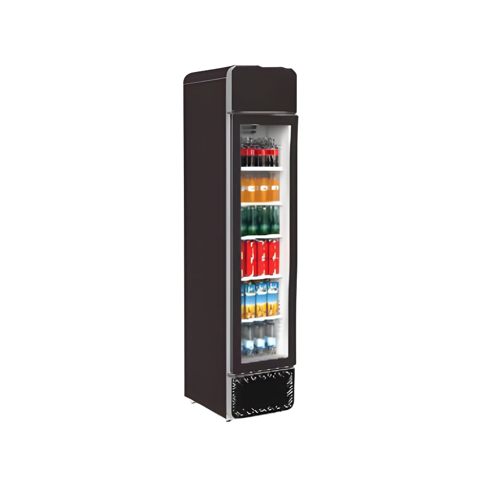 Senox SDS-265 DC 1CF P Premium Slim Tip Soğutucu | Premium Vitrin Görünümü | 4 Raf | R600a | +1/+9°C