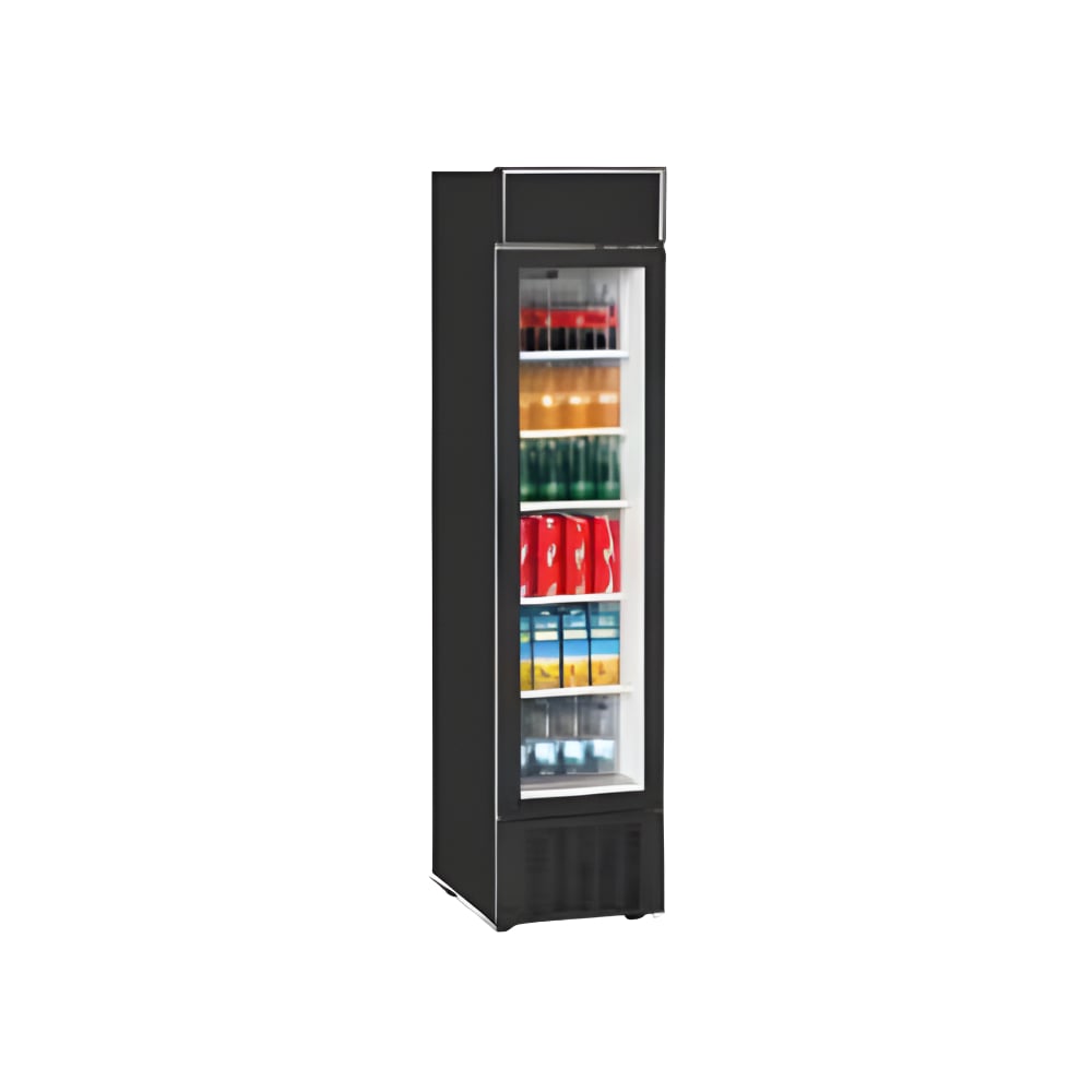 Senox SDS-265 DC 1CF Slim Tip Soğutucu | 4 Raf | Aydınlatmalı Kanopi | R600a | +1/+9°C