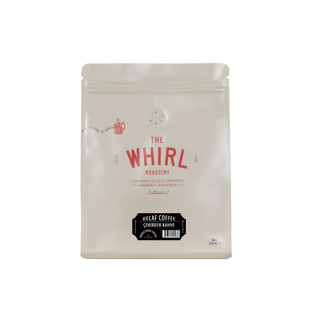 The Whirl Decaf 250 G Premium Çekirdek Kahve