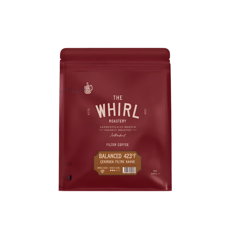 The Whirl Filtre Balanced 423°F Çekirdek Kahve 250 g