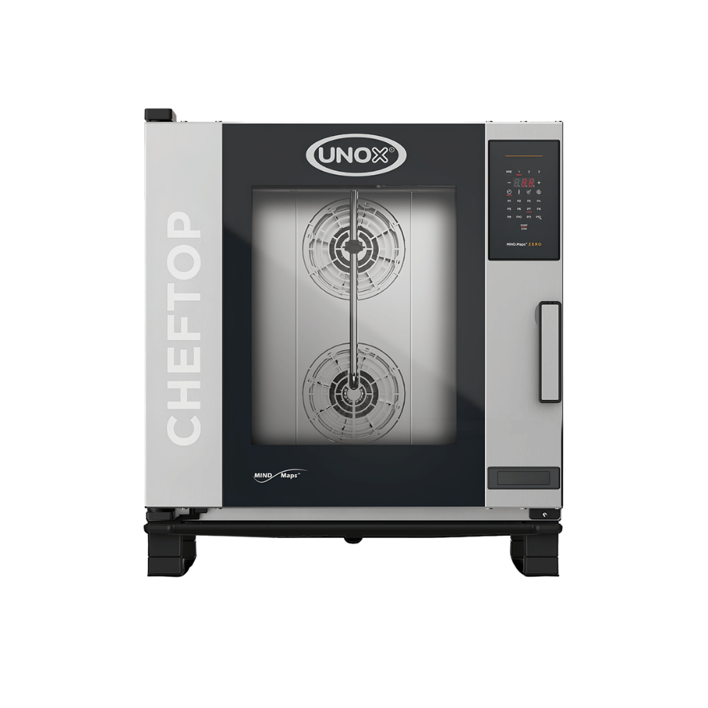 UNOX XEVC-0711-EZRM CHEFTOP ZERO 7 GN 1/1 Elektrikli Nemlendirmeli Konveksiyonlu Fırın