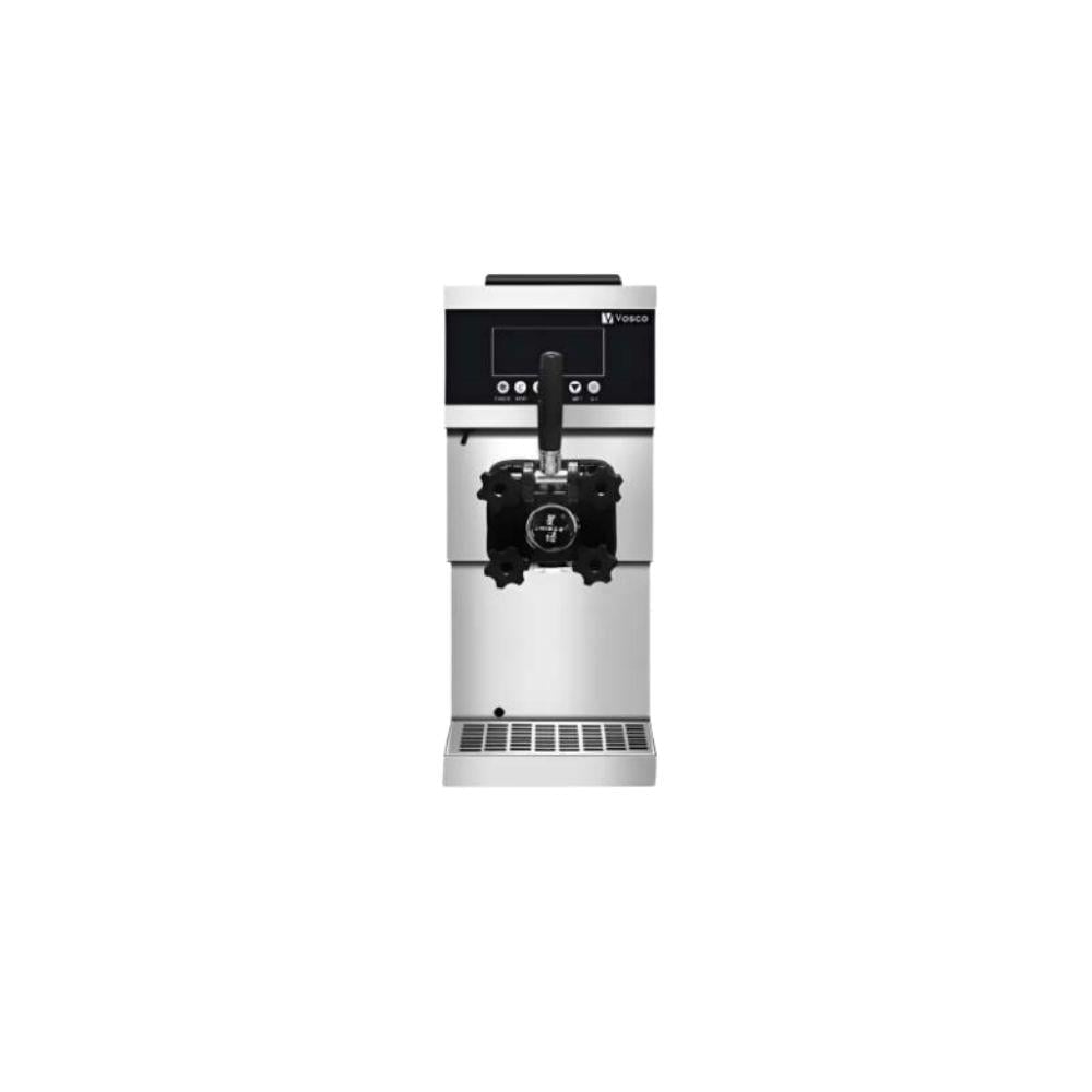 Vosco VXY-ZT960 – Tek Kollu Silver Soft Dondurma Makinesi (Set Üstü, Hava Pompalı, 5” Ekranlı)