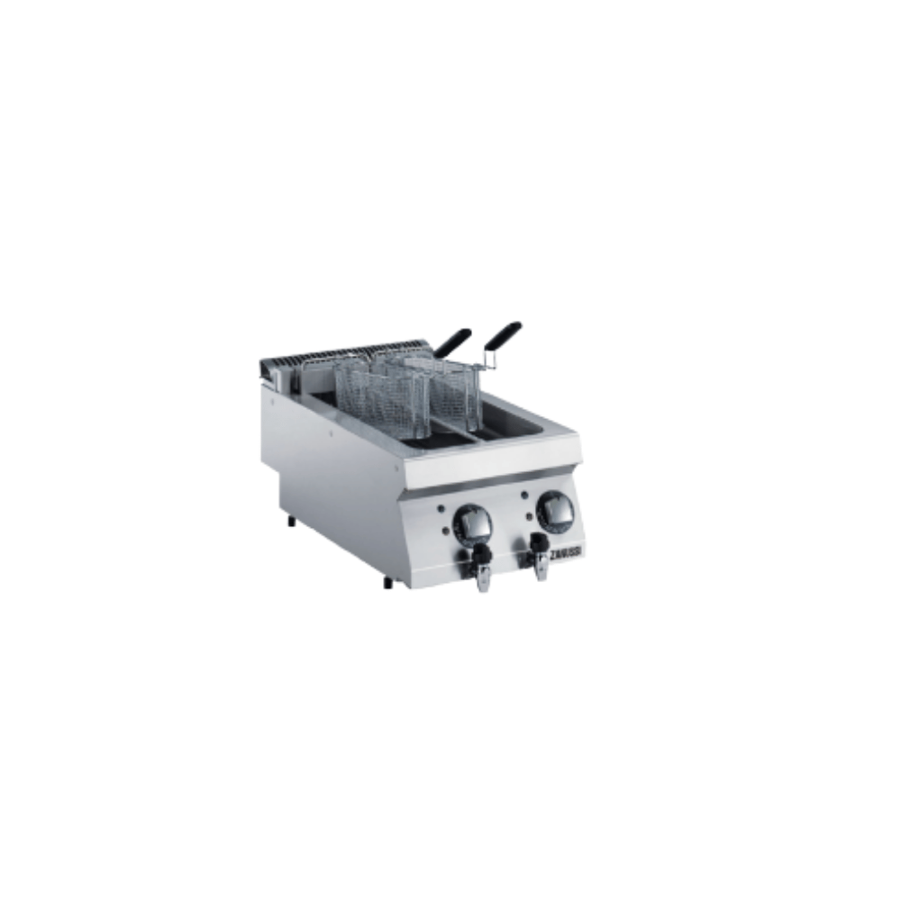 Zanussi – 2x5 Lt Set Üstü Elektrikli Fritöz (372074)