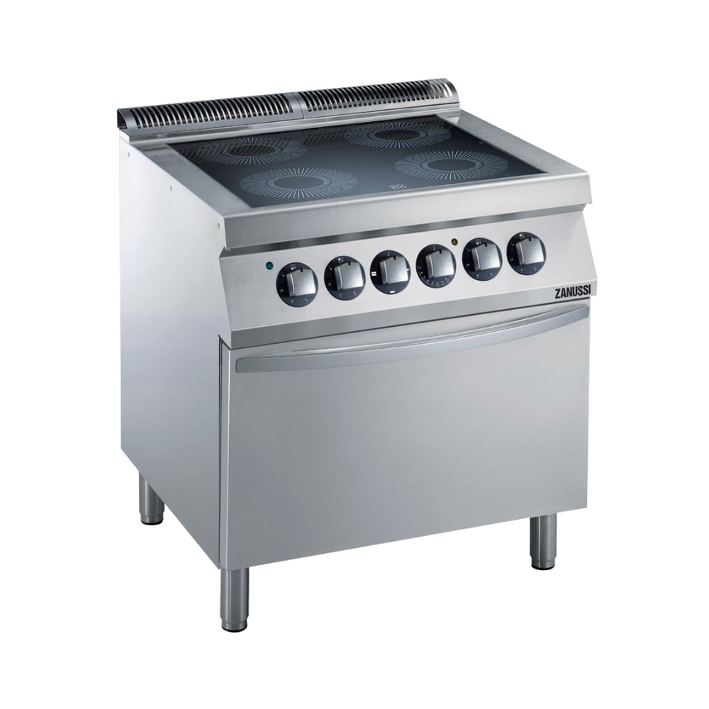 Zanussi EVO 700 – 4 Zonlu Infrared Ocaklı Kuzine, Elektrikli Fırınlı (372026)
