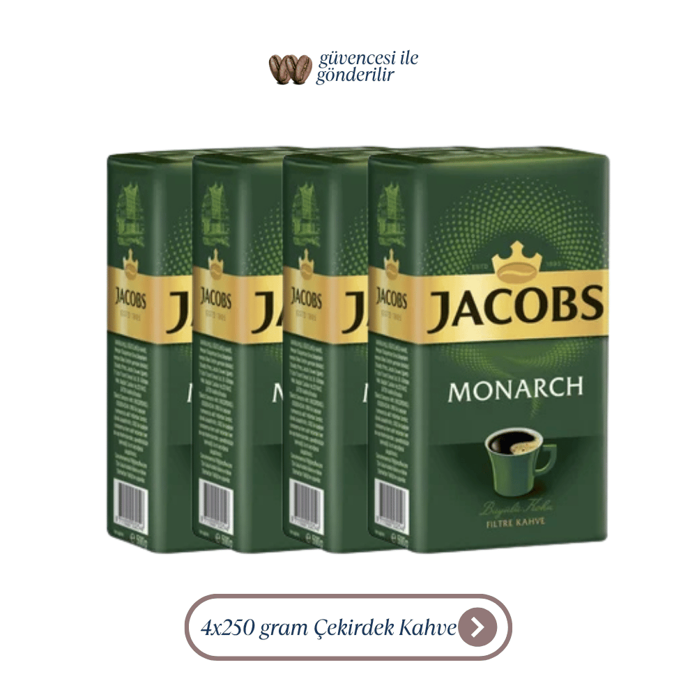 Jacobs Monarch 4x250g Filtre Kahve