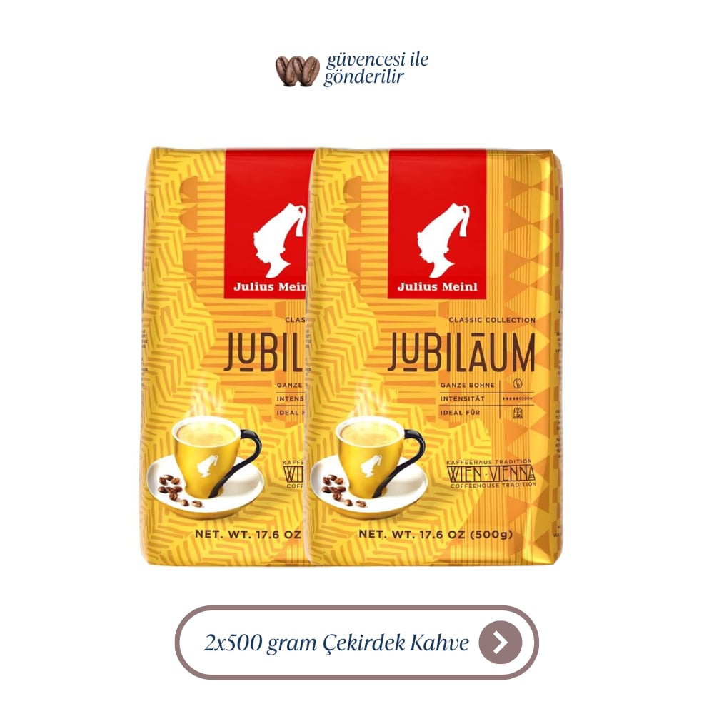 Julius Meinl Jubilaum Çekirdek Kahve 2x500g