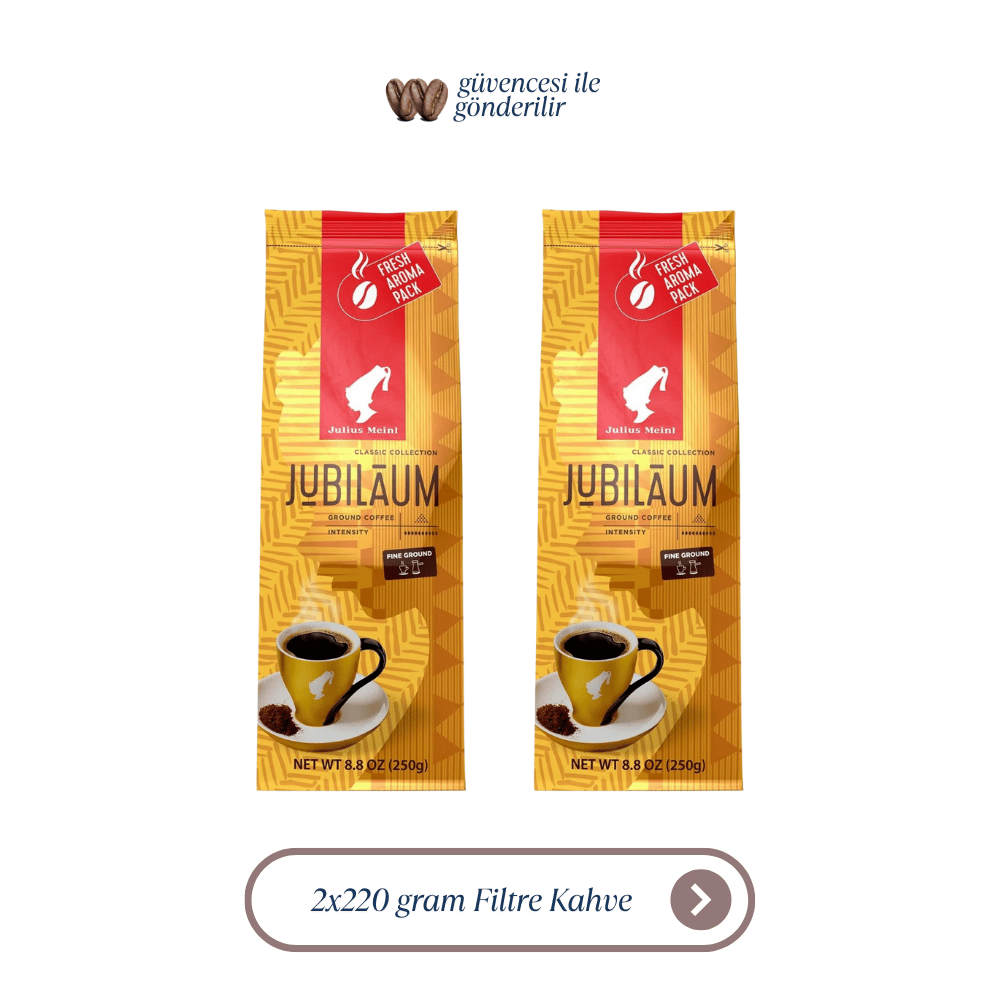 Julius Meinl Jubilaum Filtre Kahve 2x220g