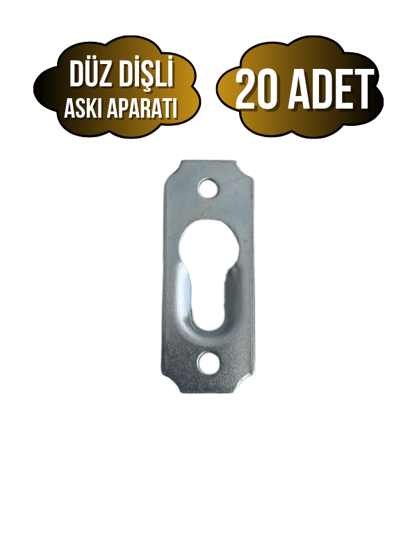 Tablo ve Çerçeve Askı Demiri Dişli Askı Aparatı(METAL)(BOY:40MM EN:15MM)
