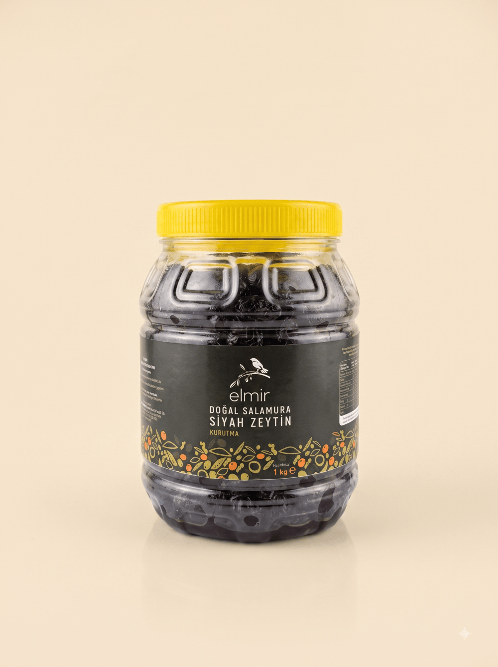 Doğal Kuru Sele Siyah Zeytin 1KG