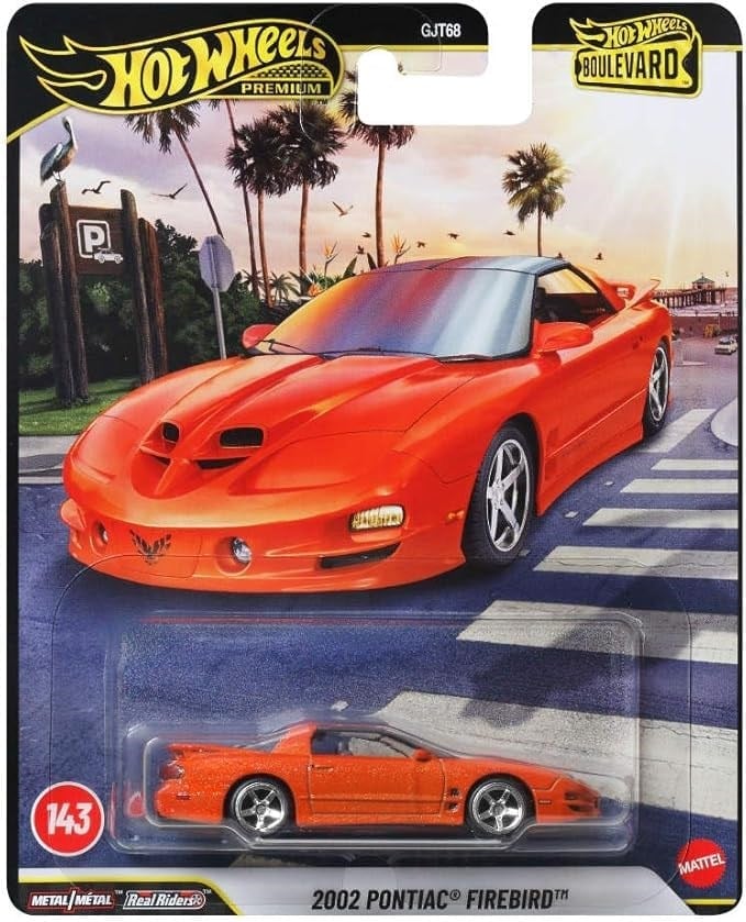 HOT WHEELS BOULEVARD PREMİUM 2002 PONTİAC FİREBİRD GJT68 JHW17