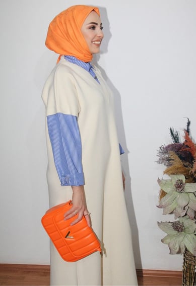 Oversize Triko Elbise | TAŞ