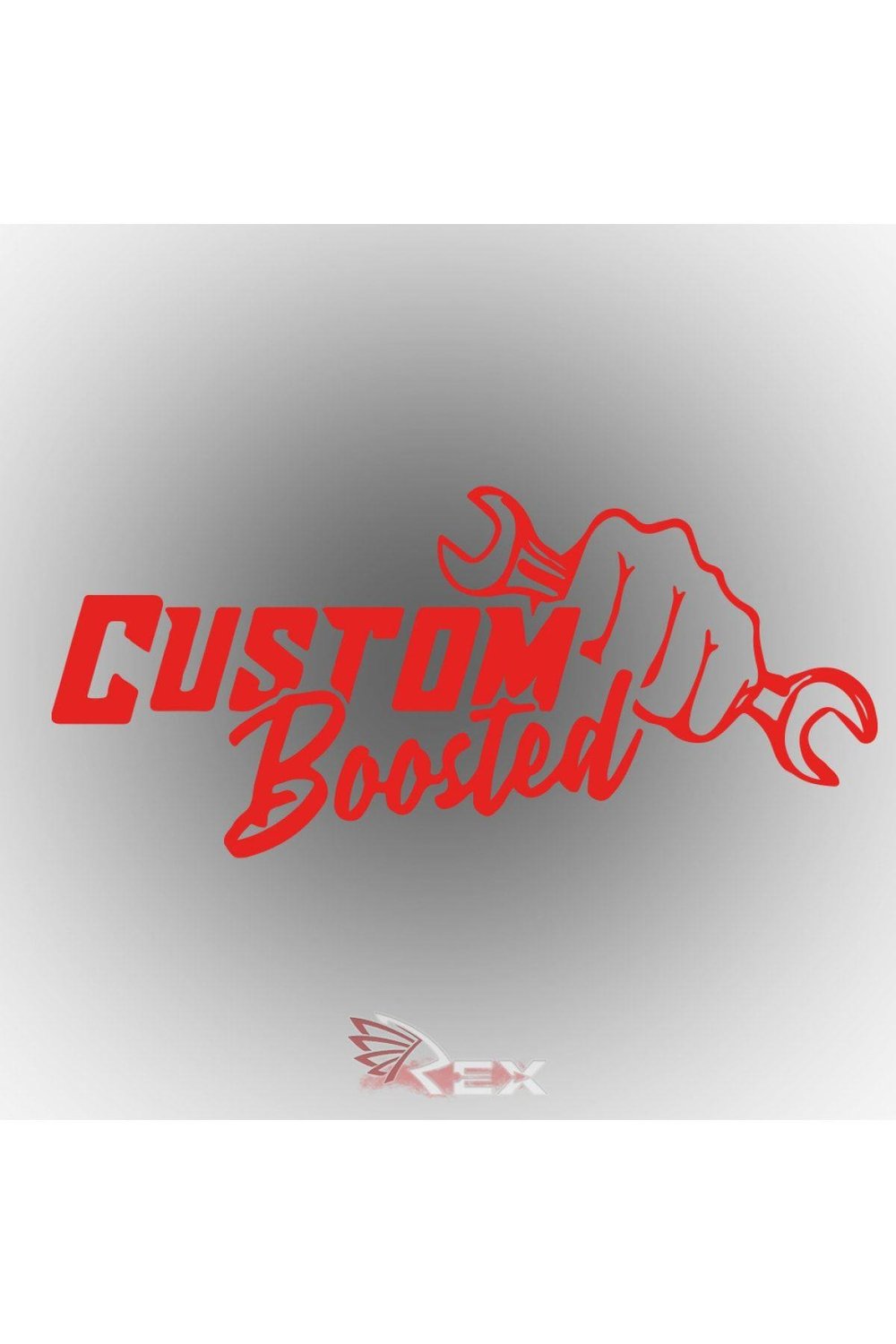 Custom Boosted Oto Sticker Araba Sticker Oto Cam Yazı Araba Cam Yazı Sticker